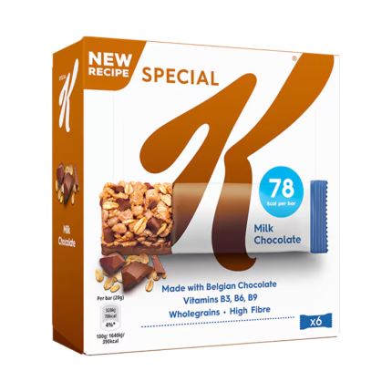 Bar Cereal SPECIAL K CHOCO milk 6X21,5GR