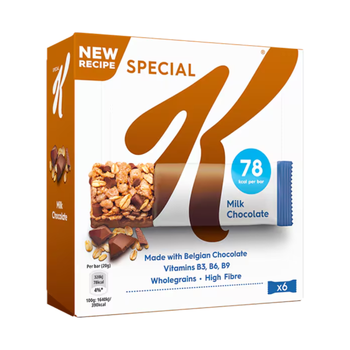 Bar Cereal SPECIAL K CHOCO milk 6X21,5GR