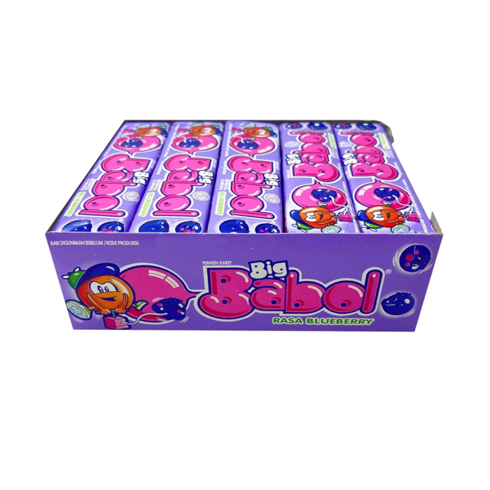 Big Babol Gum BlueBerry Box:20