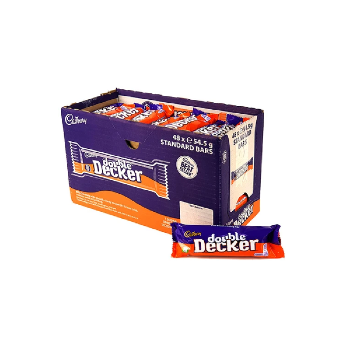 CADBURY 54.5g DOUBLE DECKER Box 48 Pieces