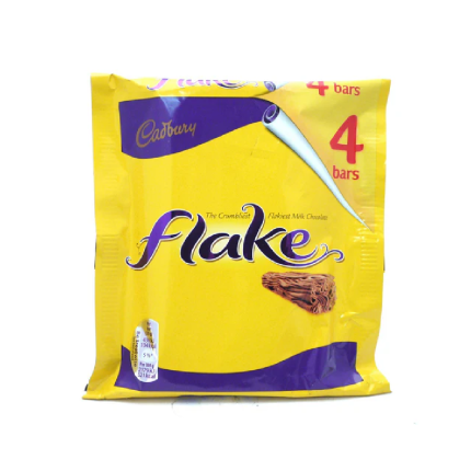 Cadbury Flake 80g Pack:4 Pieces