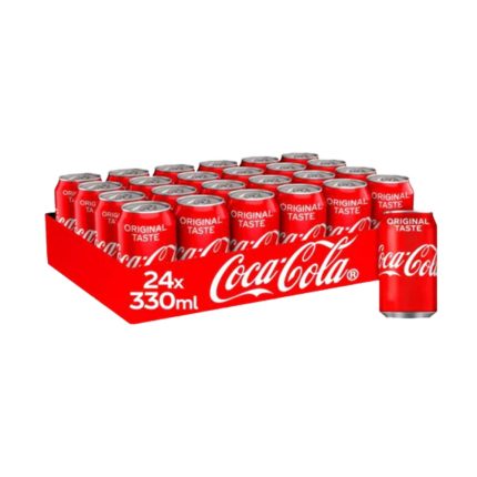 Coca Cola Cans 330ml Box:24 Pieces