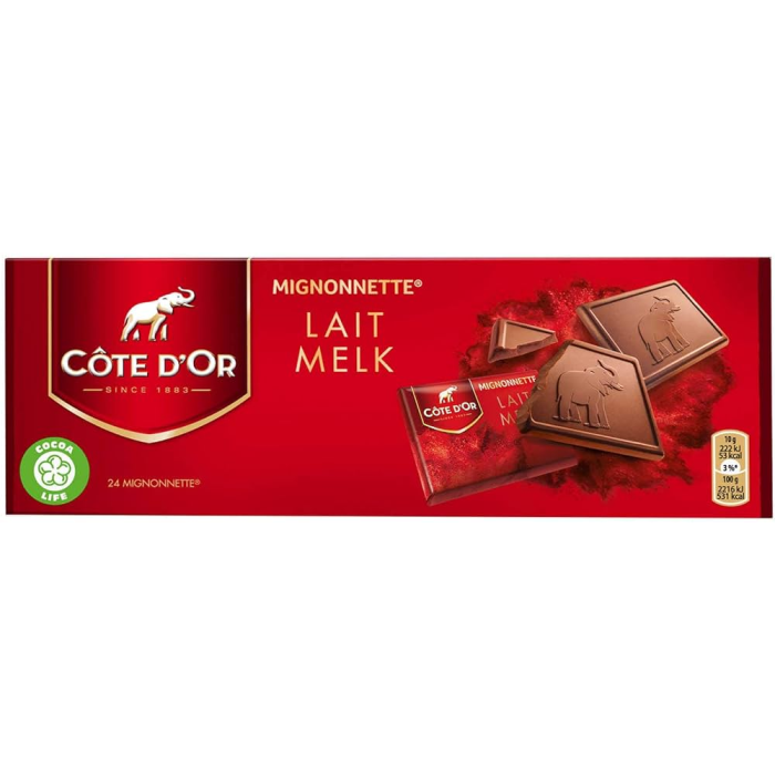 Cote dOr Mignonnettes milk 240g