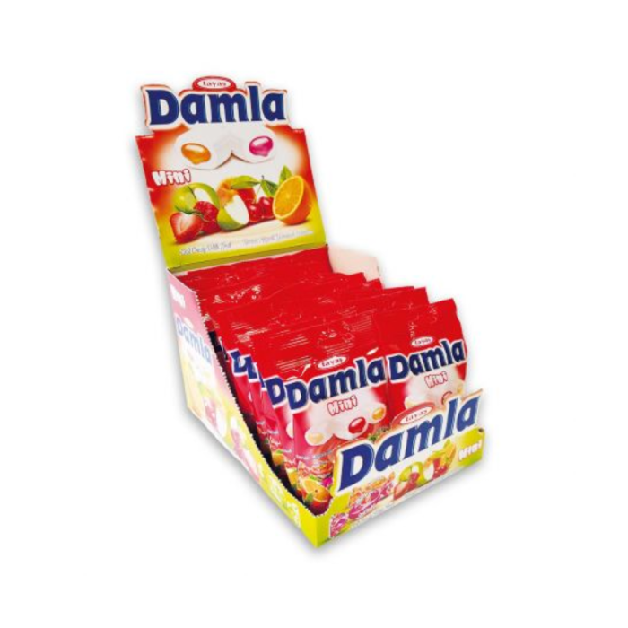Damla Tayas Bon Bon (Fruits) 30g Box:24 Pieces