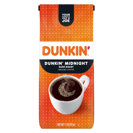 Dunkin Donuts Coffee Dark Roast Piece