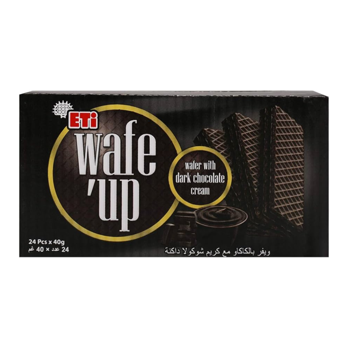 ETI Wafe Up Wafer Dark 40g Box_24 Pieces