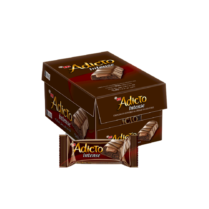 Eti Adicto Browni Intense 35g Box:16 Pieces