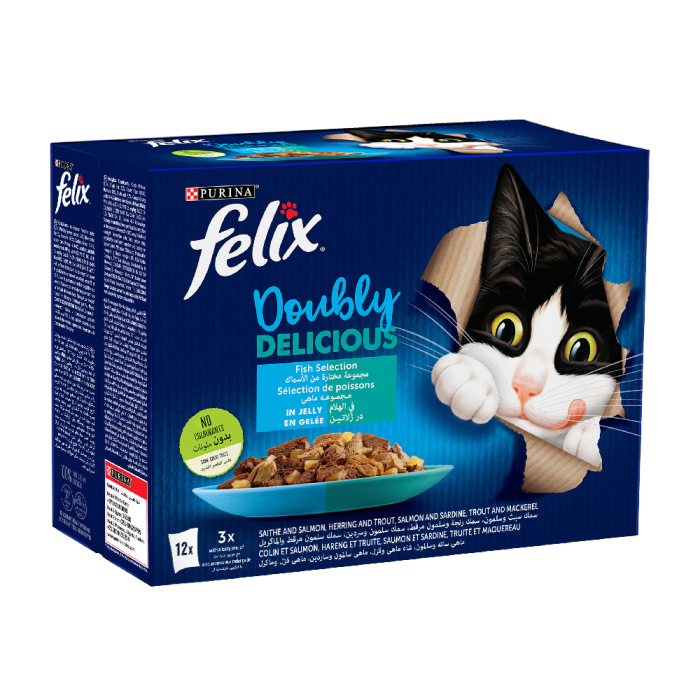 FELIX CiJ MV Fish 85g Box:12 Pieces