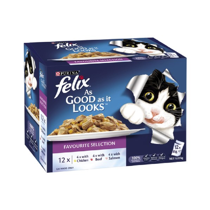 FELIX JUNIOR AGAIL GiJ MV Beef 85g Box_12 Pieces