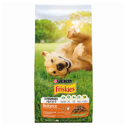 FRISKIES BALANCE Dog Chicken &Veggie 1.5kg Bag