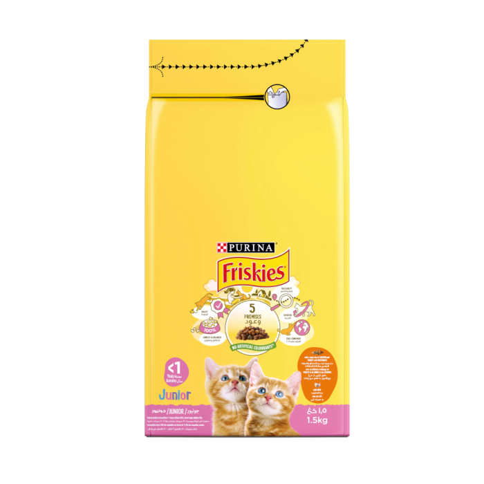 FRISKIES JNR Cat Chicken&Milk&Veg 1.5kg Piece