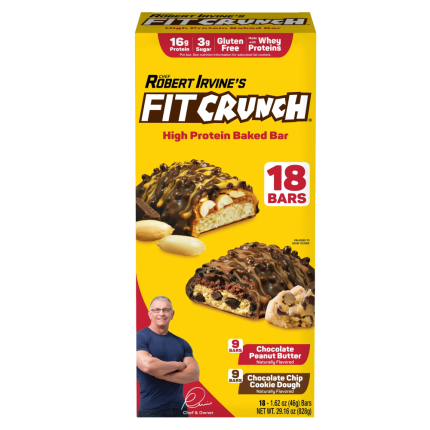 Fit Crunch High Protein Baked Bar Assorted 46g Box*18