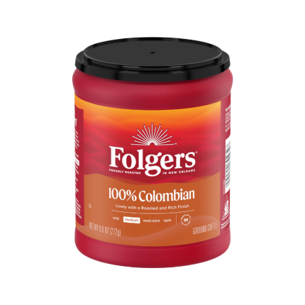 Folgers 100% Colombian 272g Piece