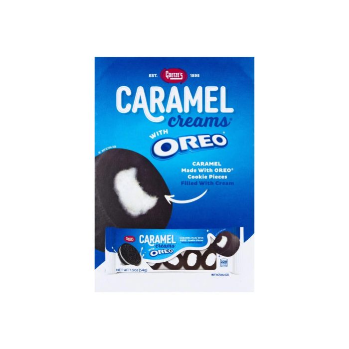 Goetzes Oreo Caramel Creams 54g Box 20 Pieces