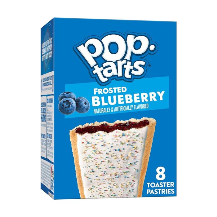 Kelloggs Pop Tarts Blueberry 8pk 13.5oz Piece