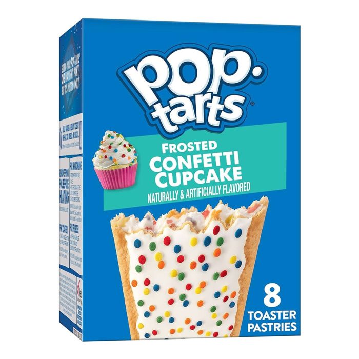 Kelloggs Pop Tarts Frosted Cupcake 13.5oz 8pk Piece