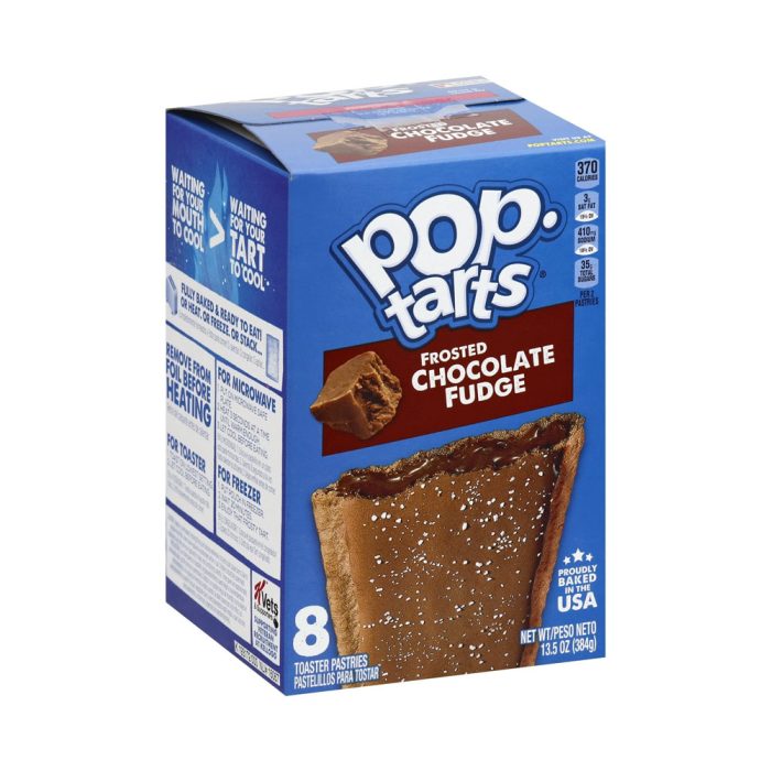 Kelloggs Pop Tarts Frosted Fudge 13.5oz 8pk Piece