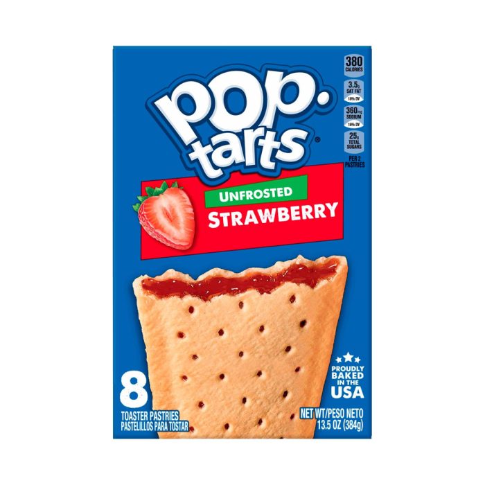 Kelloggs Pop Tarts Strawberry 8pk 13.5oz Piece