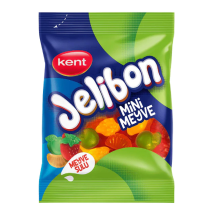 Kent Jelibon Fruits 40g Box:16 Pieces