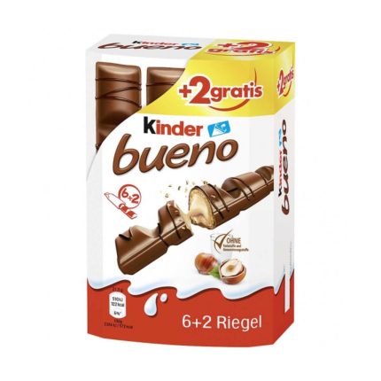 Kinder Bueno T6+2 172g