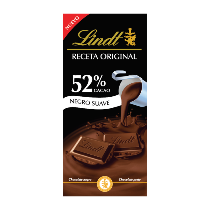 LINDT Dark 52% CACAO 125G