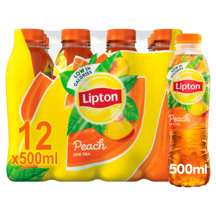 LIPTON PEACH BOTTLE 0,5L