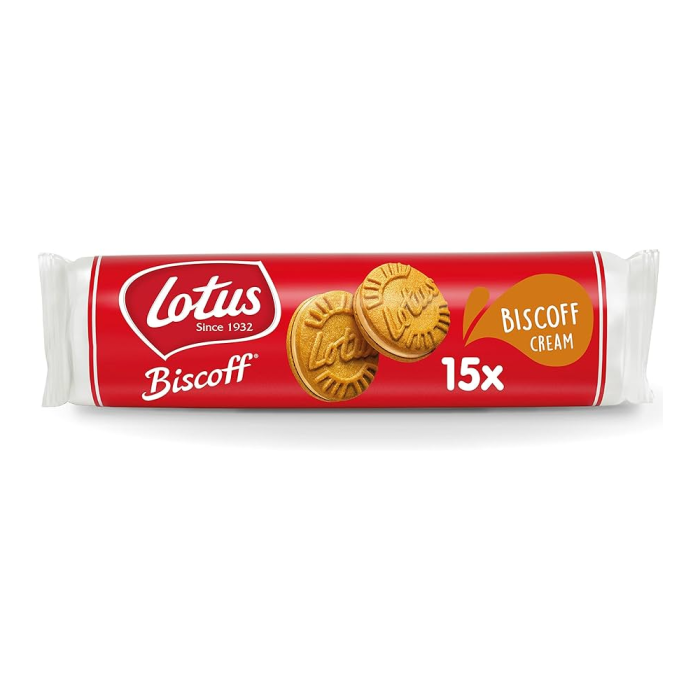 Lotus Biscoff Sandwich Biscoff Cream Biscuit 150g Piece