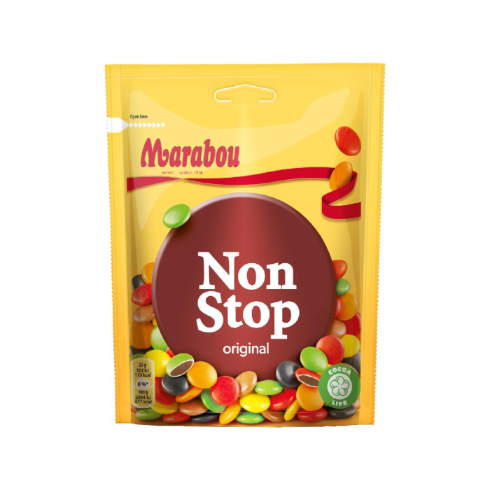 Marabou Non Stop 225g Pieces