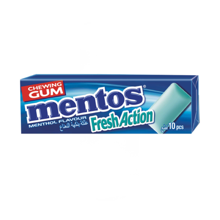 Mentos Fresh Action Stick 14.7g Pack 24 Pieces