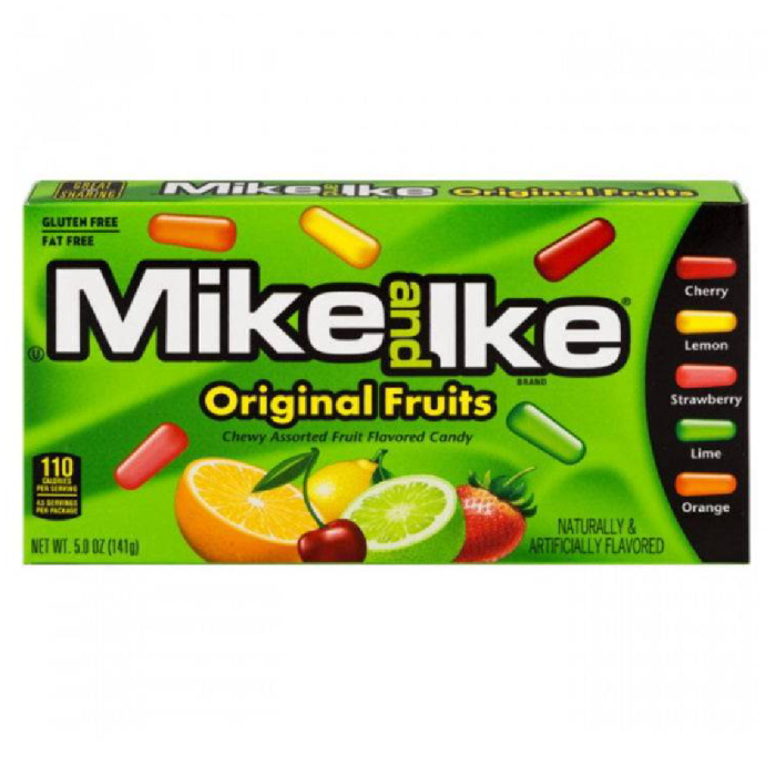 Mike & Ike Blast Original Fruits 141g Piece