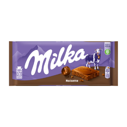 Milka Chocolate Tablet noisette