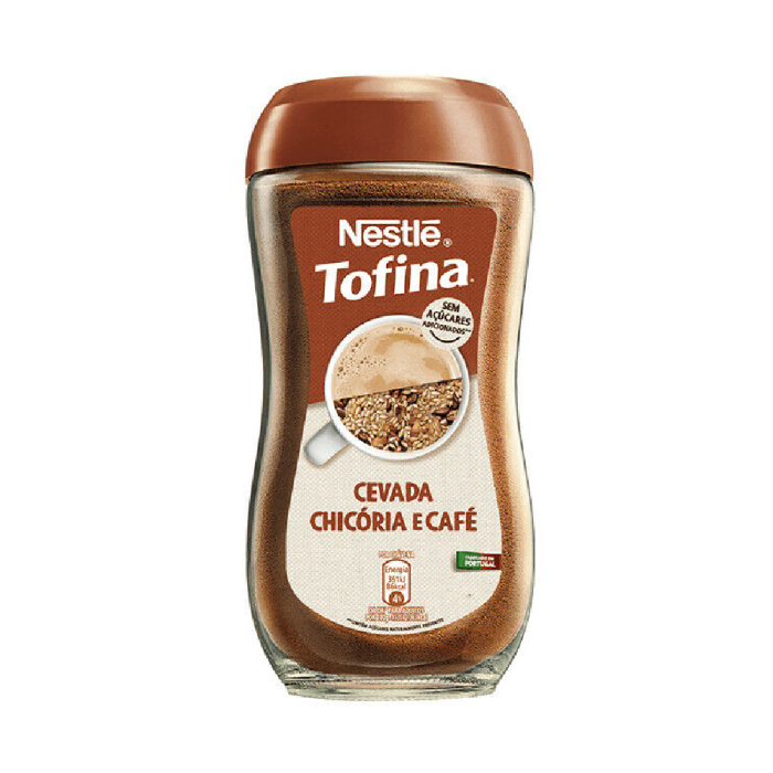 NESTLE TOFINA Coffee+Cereal Drink (15% Coffee, Chicory, Barley, Add Hot Water or Hot Milk) 100G