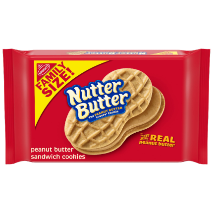 Nabisco Nutter Butter Sandwich 16oz Piece