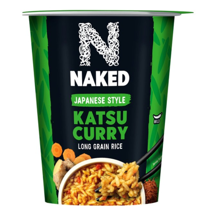 Naked Rice Japanese Katsu Curry 78g Piece