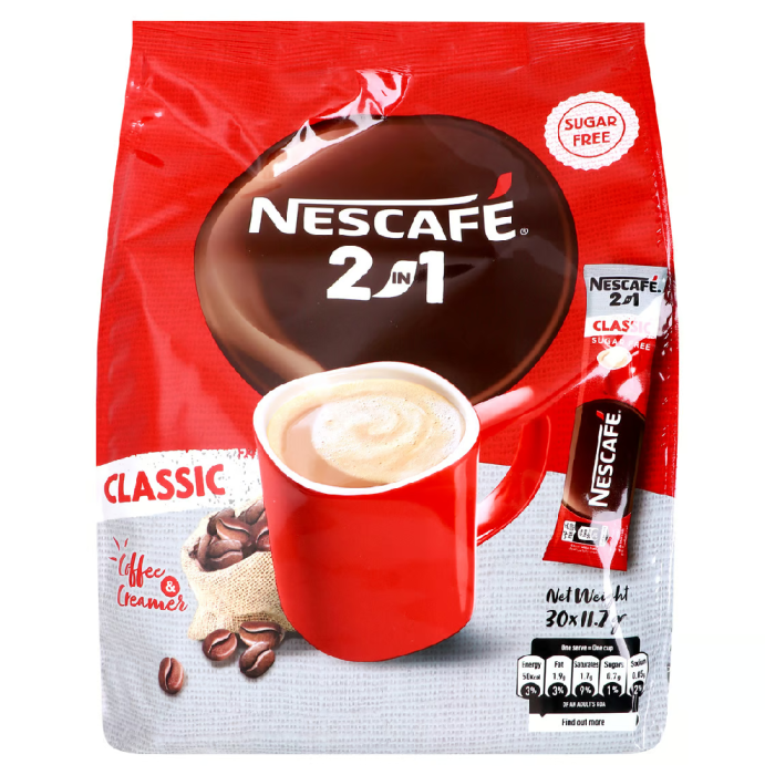 Nestle Nescafe 2in1 11.7g Bag:30 Pieces