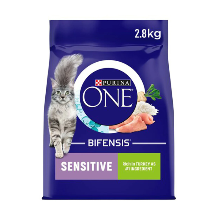 ONE SENSITIVE Cat Turkey&Ri 2.8kg Bag