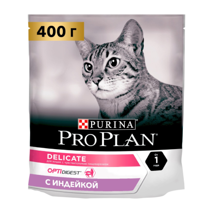 PRO PLAN DELICATE Turkey 400g Bag