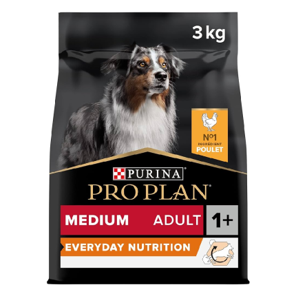 PRO PLAN MEDIUM ADULT Chicken 3kg Bag