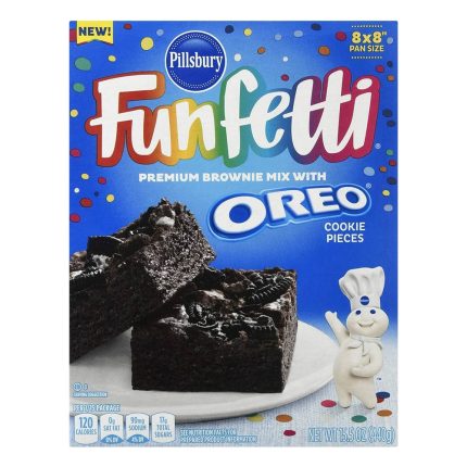 Pillsbury Brownie Mix Funfetti Oreo 15.5oz