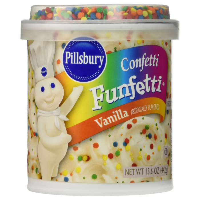 Pillsbury Frosting Confetti Funfetti 16oz Piece