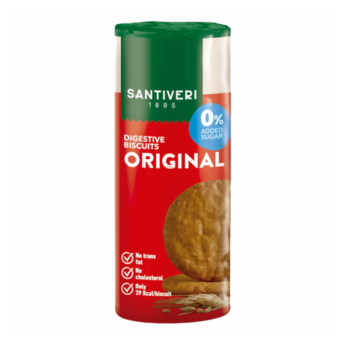 Santiveri Digestive Light (Sugar Free) Original 190g Piece