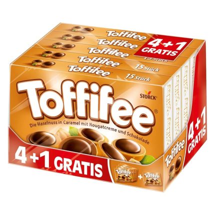 Storck Toffifee Chocolate 125g Pack:5 Pieces