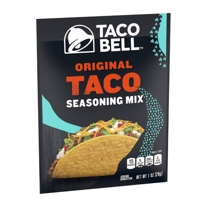 Taco Bell Seasoning Taco Mix 1oz Piece