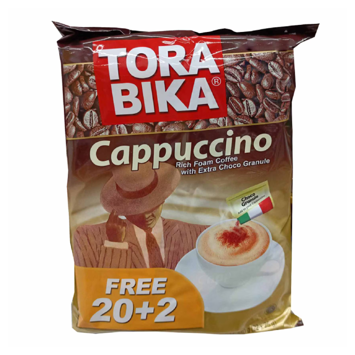 Tora Bika Cappuccino 25g Bag 22 Pieces