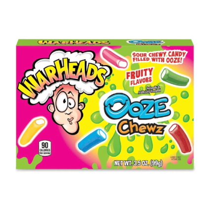 WarHeads Theatre Box Ooze Chewz 3.5Oz Piece