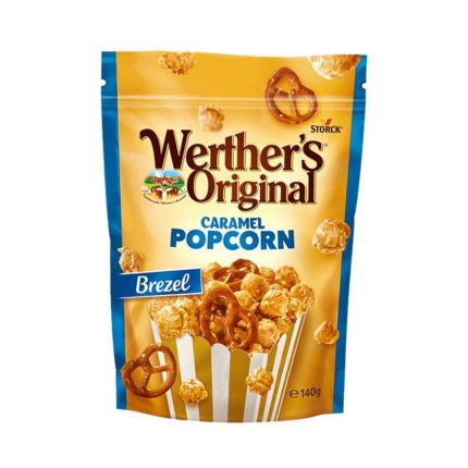 Werthers Original Caramel PopCorn Brezel 140g Piece