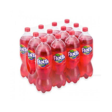 Fanta Strawberry 1.25L Pack:12 Pieces