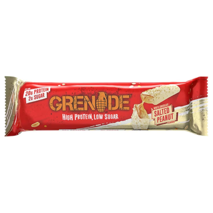 grenade bar 60g salted peanut