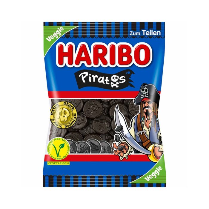 Haribo DE Piratos 175g Bag