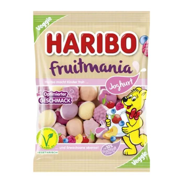 Haribo Fruitmania Joghurt 160g Bag